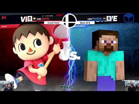 TTGO #140 Grand Finals - Jerm (Villager) vs leolee (Steve) SSBU Smash Ultimate