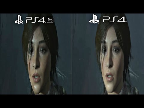 PS4 Pro VS PS4 Graphics Comparison - Rise of The Tomb Raider (4K VS 1080P)