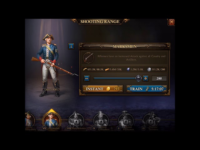 duelist gear guns of glory duelist gear guns of glory