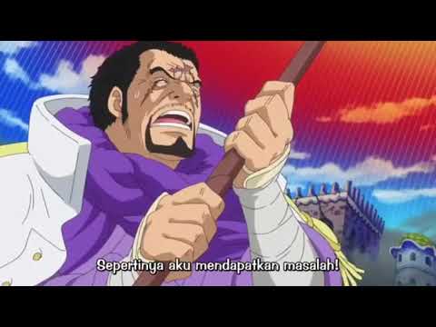 SABO VS FUJITORA - arc.dressrosa | meteor fujitora pun terpotong