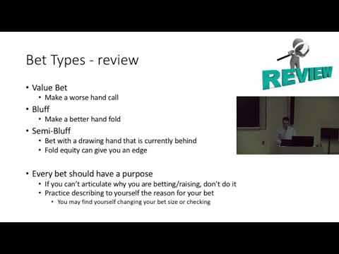 Johns Hopkins Poker Course - Lecture 5
