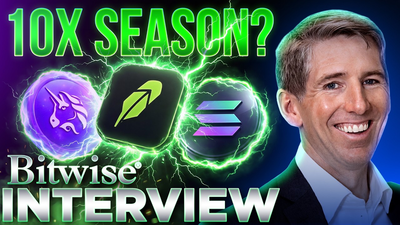 Is 10X Season Here?🔥Bitwise Matt Hougan INTERVIEW