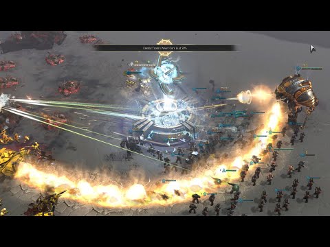 Space Marines vs Orks - No Limit Mod - Massive Battle - Warhammer 40K Dawn Of War 3