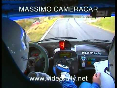 Cameracar  CRASH PELLEGRINI PIERI  Ronde Pomarance 2008