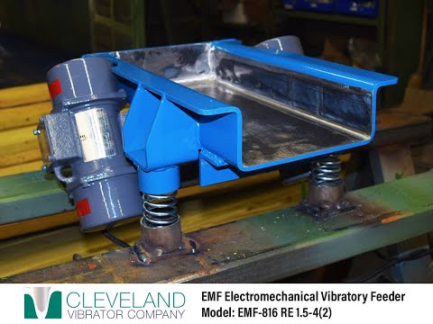 Electromechanical Vibratory Feeder for Copper and Stainless Steel - Cleveland Vibrator Co.