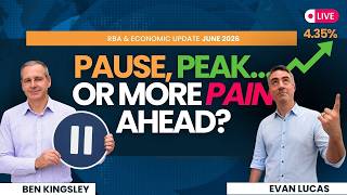 (LIVE) RBA Jun 2026 | Pause, Peak… or More Pain Ahead?