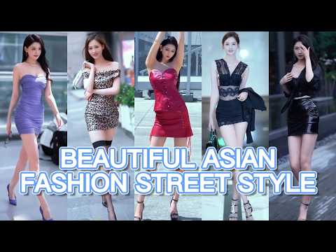 TOP Beautiful Chinese Girl | Chinese Street Fashion eps.90