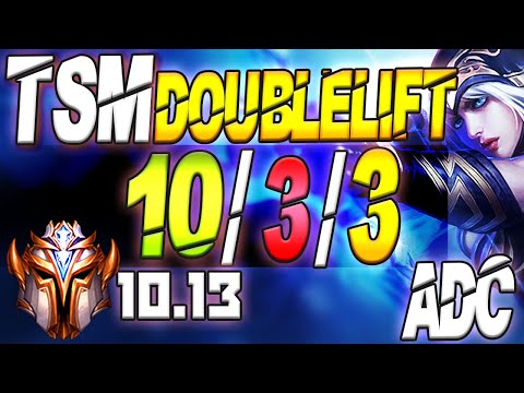TSM Doublelift Goes on Fire with Ashe vs Varus ADC - 10.13