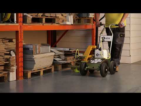 Zebra Eco Hard Surface Line Marking Machine - Side Spray