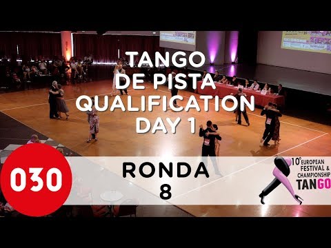 European Tango Championship 2019 – Tango de pista – Qualification Day 1 Ronda 8