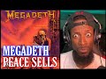 FIRST TIME HEARING Megadeth - Peace Sells | Reaction