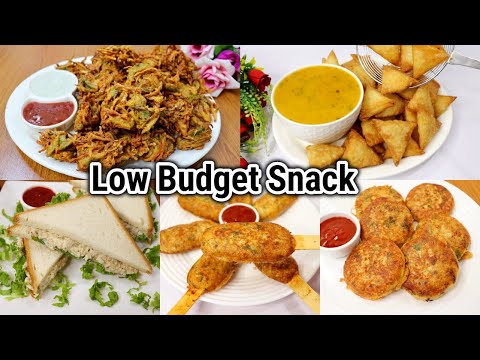 Low Budget Pakistani Snacks Recipes | Quick & Easy Snacks Recipes