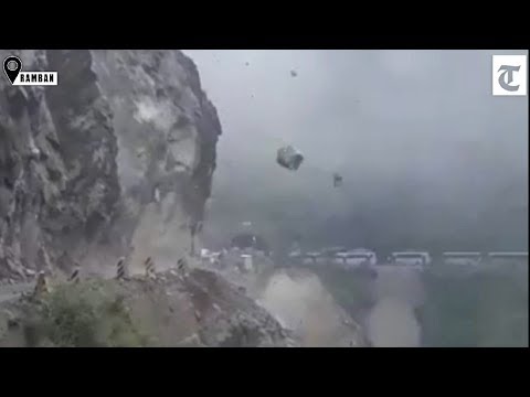 Jammu-Srinagar highway closed due to shooting stones in Ramban