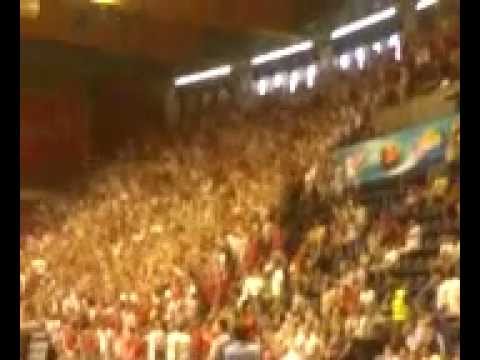 Delije u Pioniru Crvena Zvezda - Partizan 08.06.2012