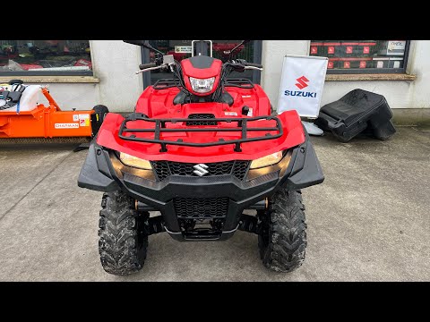 VIDEO! 2022 Suzuki KingQuad 500 - Image 2