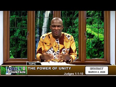 DAILY FOUNTAIN DEVOTIONAL FOR MARCH 2, 2020 - CHUKWUEBUKA EJECKAM