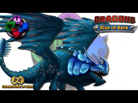 Exclusive Dragon "Poist the Vast" Rumblehorn species Titan | Dragons: Rise of Berk