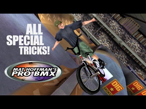 Mat Hoffman's Pro BMX: All Special Tricks!