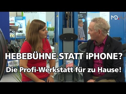 MD.MESSE SPEZIAL - Hebebühne statt iPhone