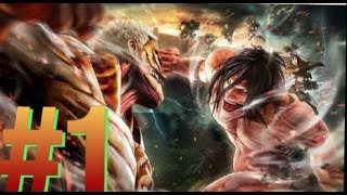 【進撃の巨人2】実況始めました。#1  ふぃるばの実況！