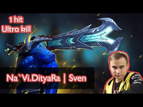 Na'Vi.DityaRa Playing Sven With EternalEnvy | 1 hit Ultra Kill, DDOS