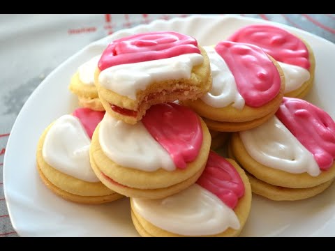 Rezept: Hanseaten - deutsche verzierte Sandwich Kekse