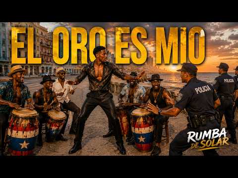 🔥 EL ORO ES MÍO 💰🥁 | Rumba Callejera de La Habana 🇨🇺🔥