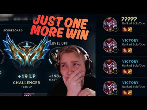 ONE game from 1400LP | Full game, AP Shaco