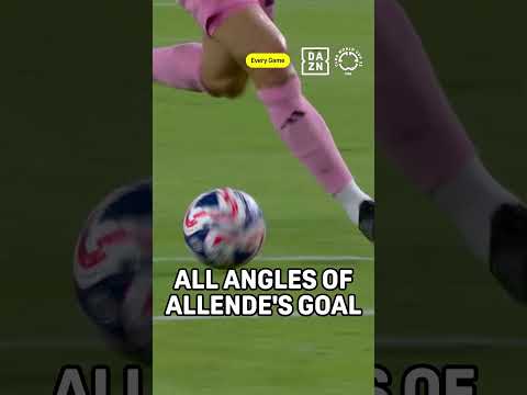 ALL ANGLES Tadeo Allende's GOAL for Inter Miami