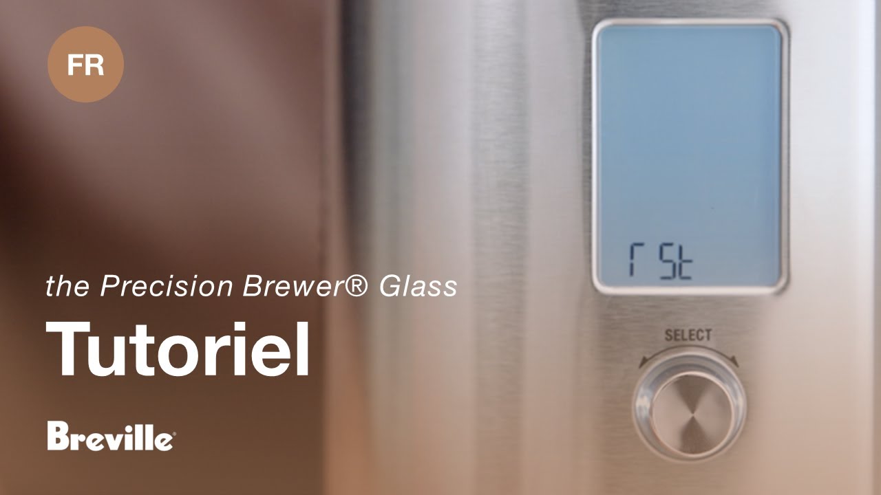 Guide didactique du café Breville - Comment effectuer une réinitialisation d'usine