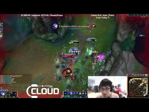 Doublelift duo Xpecial vs fabbbyyy - Ashe vs Kog'Maw ADC - League of Legends Gameplay