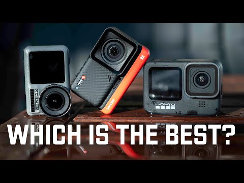 GoPro Hero9 vs Insta360 One R vs DJI Osmo Action camera comparison review