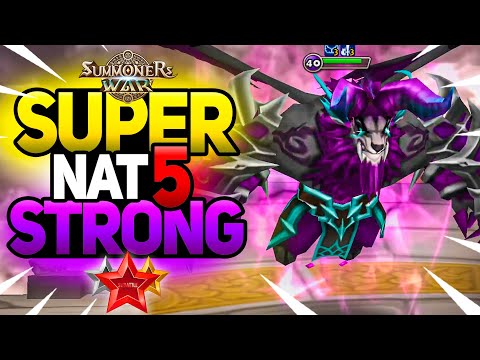 Two SUPERSTRONG Dark NAT5 in Summoners War