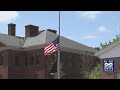 Flags fly at half staff in honor of Americans who died of COVID-19