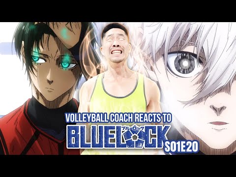 Volleyball Coach Reacts to Blue Lock S1 E20: Nagi Levels Up!!!