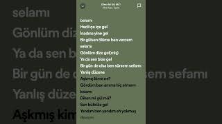 SİBEL CAN, EYPIO ‘DİKEN Mİ GÜL MÜ?’ ŞARKI SÖZLERİ ✨#sibelcan #eypio #şarkısözleri #şarkı #lyrics