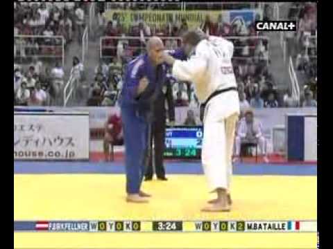 JUDO 2007 World Championships: Matthieu Bataille (FRA) - Franz Birkfellner (AUT)