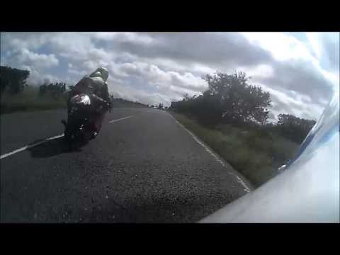 !25GP / Moto 3 / Moto 450 Race Last Lap @ The 2013  Ulster Grand Prix 17th Aug