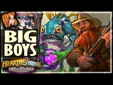 MEET THE BIG BOYS! - Hearthstone Battlegrounds