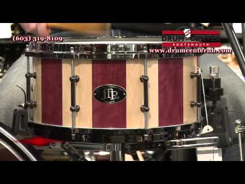 Joshua Tree Purpleheart/Maple Stave Snare Drum - 6.5x13