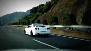 preview picture of video 'oldskool ALTEZZA vs 2 R34 & RX7'