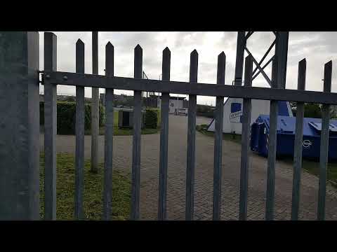 Een Munzee bij de voetbalclub S.V. Wippolder Delft.