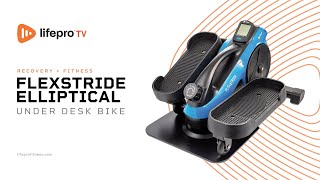 FlexStride Plus Pedal Exerciser with Resistance Bands & Mat + $10 Store Credit