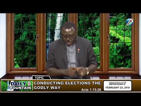 DAILY FOUNTAIN OF FEBRUARY 25, 2019 - VEN. MIKE ASHEM ADOGBO