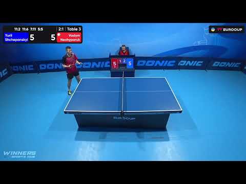 14:05 Yurii Shchepanskyi - Vadym Nechyporuk 16.09.2023 TT Euro.Cup Ukraine Star. Table 3