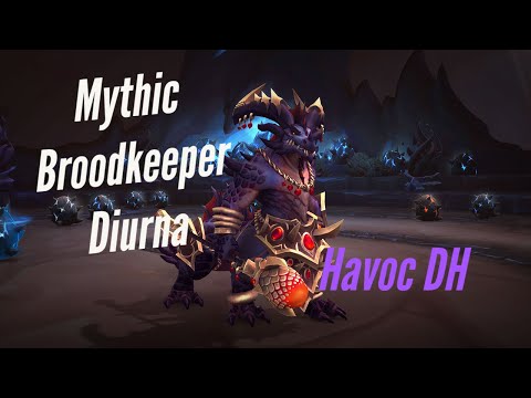 Vigil vs Mythic Broodkeeper Diurna - Havoc Demon Hunter PoV