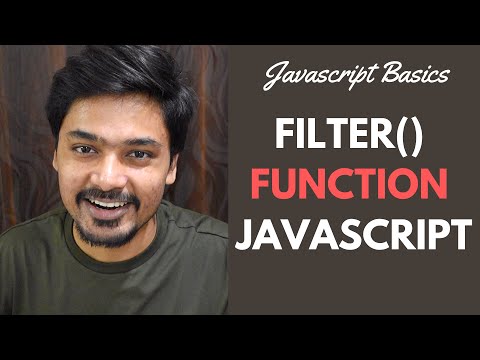 Filter Function In Javascript Es6