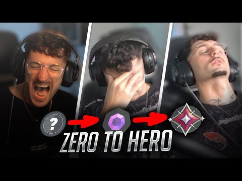 ZERO TO HERO CHALLENGE! - Von Unranked zu Immortal 3 in 45 Stunden!