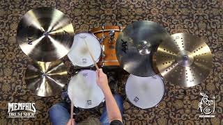Video thumbnail for Sabian 18" AA Medium Crash Cymbal 1759g (21808-1091918D) by Memphis Drum Shop