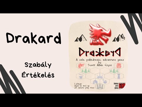 Rémségek reflektorfényben: Drakard társasjáték játékbemutató és szabályismertető - Társasozz Okosan!